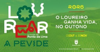 Offizielles Banner zu Lourear a Pevide 2026 in Ponte de Lima.