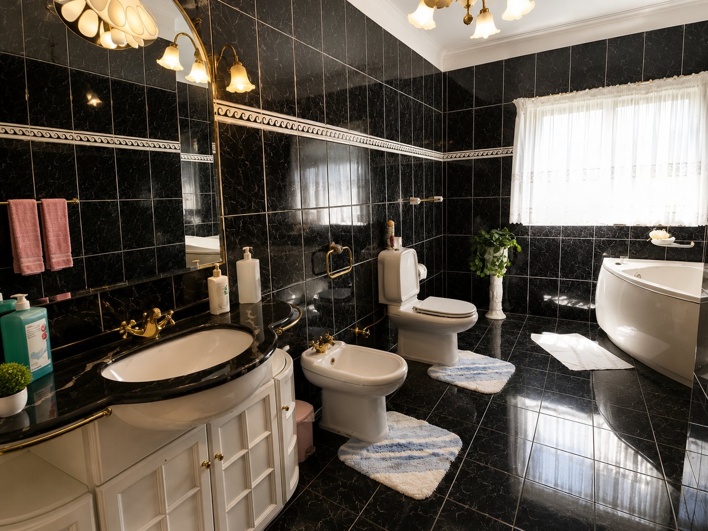 Badezimmer der Villa CM135